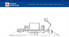 Desktop Screenshot of freehandarchitecture.com